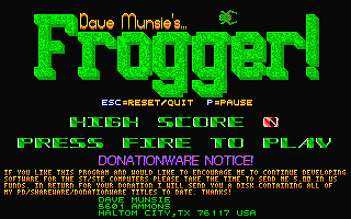 Dave Munsie: Volume I atari screenshot